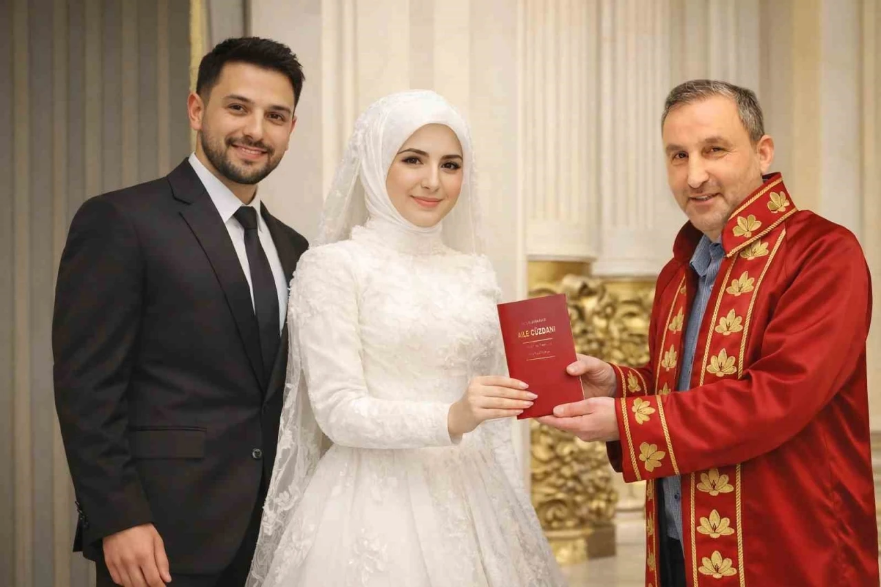 Sultanbeyli&rsquo;de &uuml;cretsiz nikah hizmetinden 4 bin &ccedil;ift faydalandı
