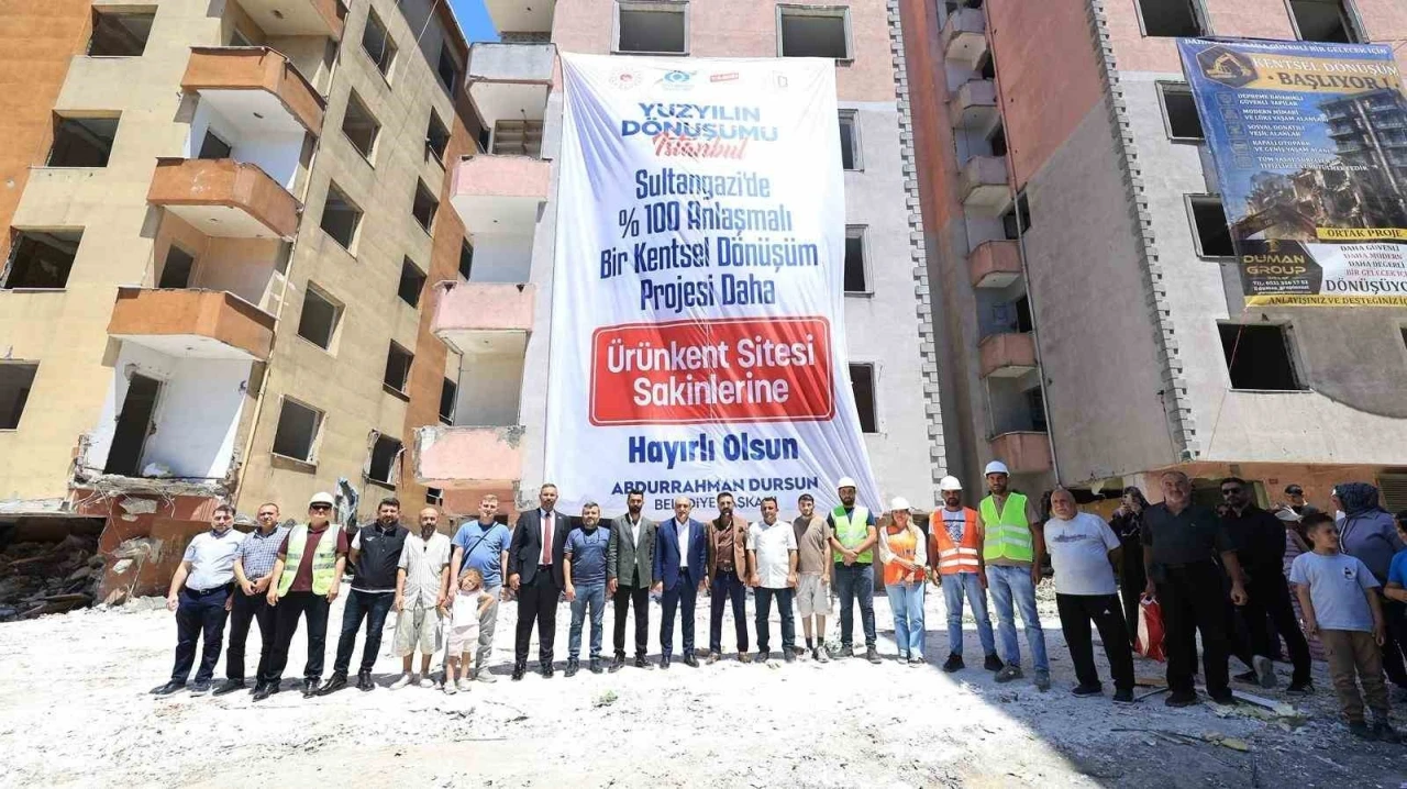 Sultangazi&rsquo;de kentsel d&ouml;n&uuml;ş&uuml;me devam
