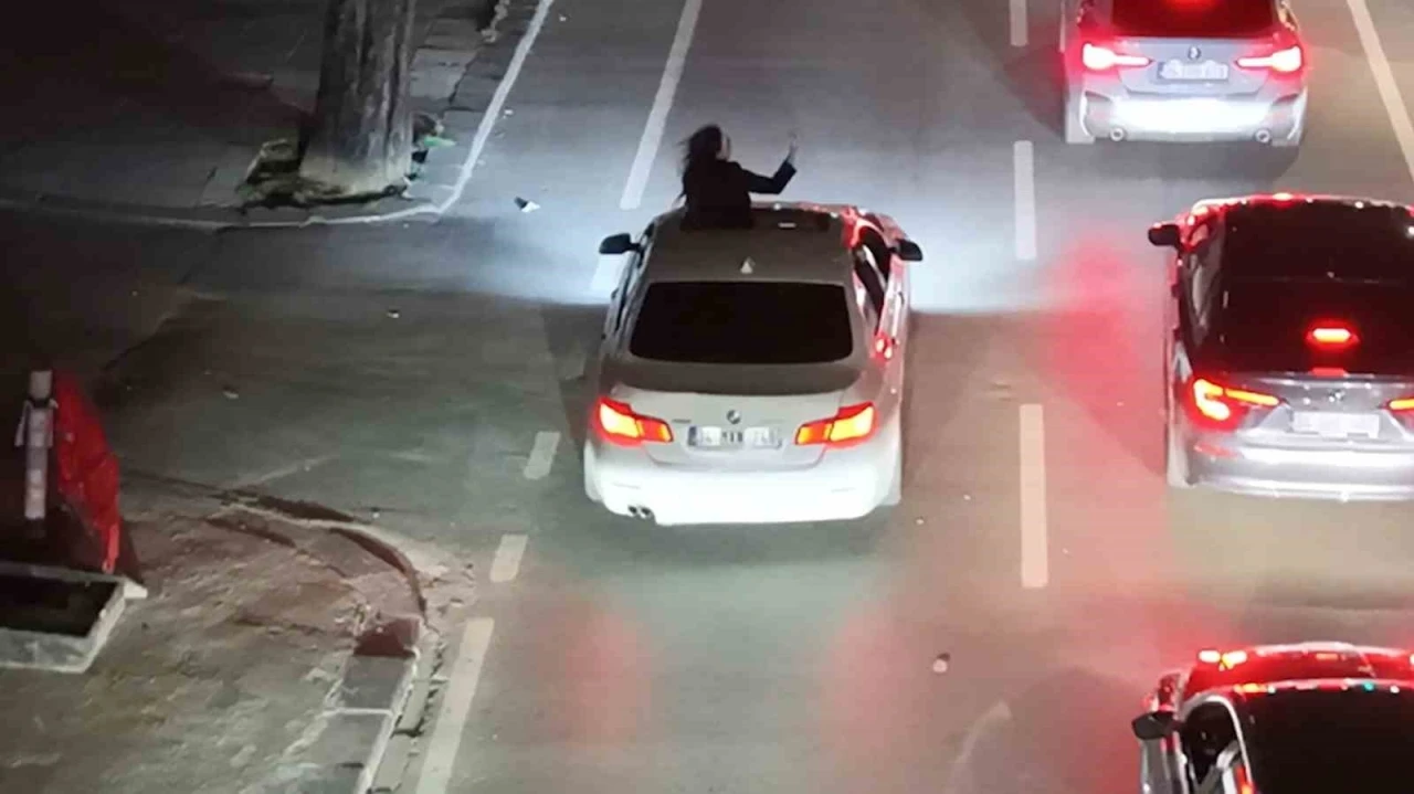 Sunrooftan &ccedil;ıktı, ceza yiyince beddua etti
