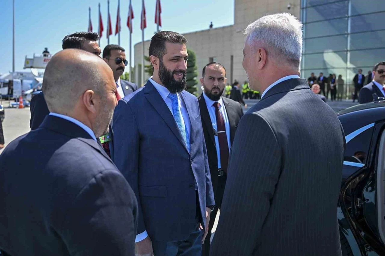 Suriye Cumhurbaşkanı Şara Ankara&rsquo;da
