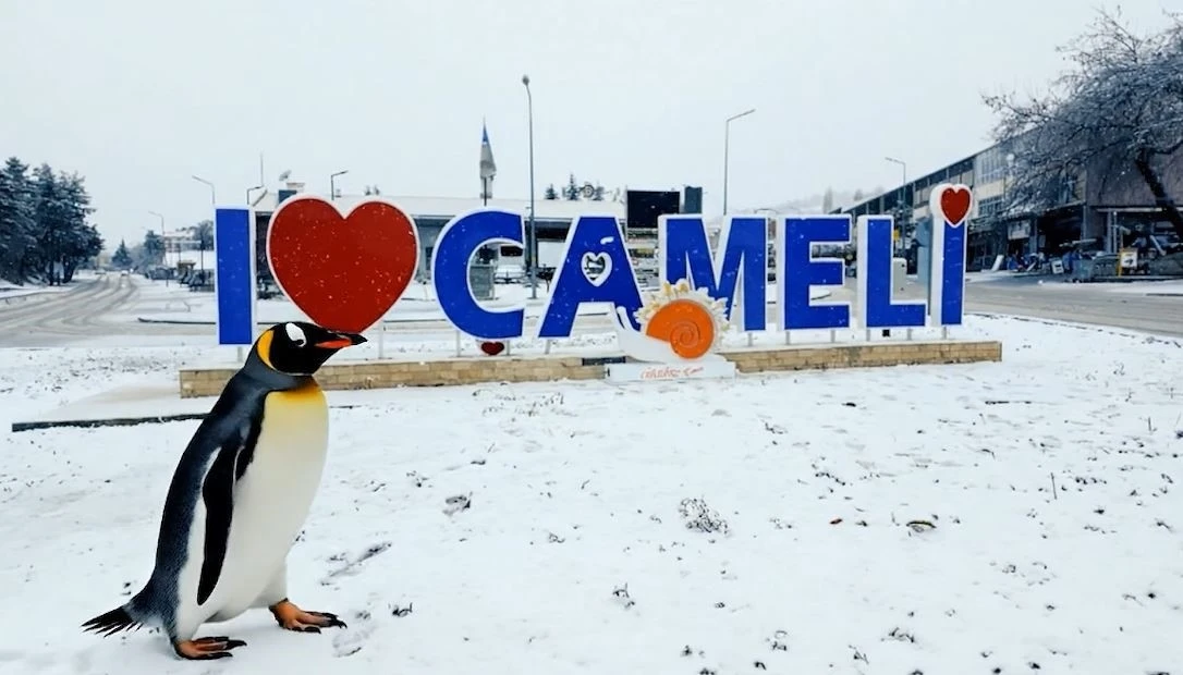 S&uuml;r&uuml;den ayrılan nihilist penguen &Ccedil;ameli&rsquo;ye uğradı
