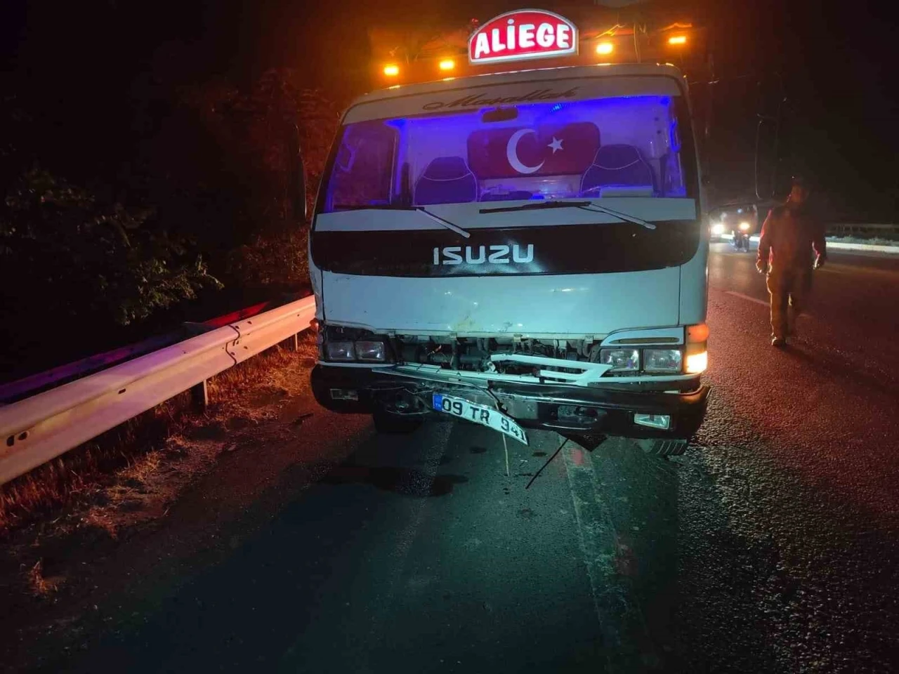 Susurluk’ta çift taraflı trafik kazası: 2 yaralı

