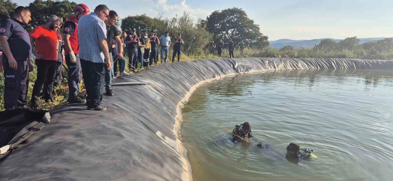 Susurluk’ta sulama göletinde erkek cesedi bulundu

