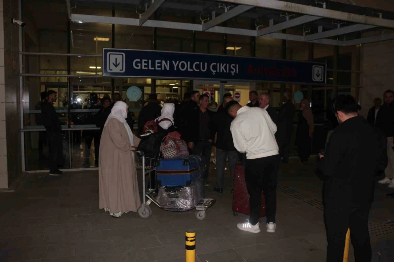 Suudi Arabistan’dan Şırnak’a ilk uçak seferi gerçekleşti
