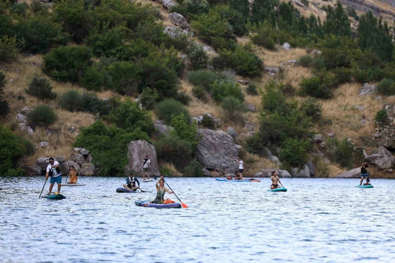 Takoran Vadisi su sporlarının yeni g&ouml;zdesi oldu
