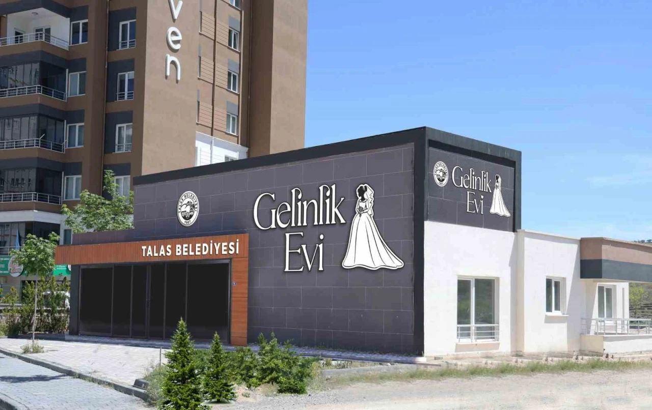 Talas Belediyesi’nden bir ilk daha; Gelinlik Evi
