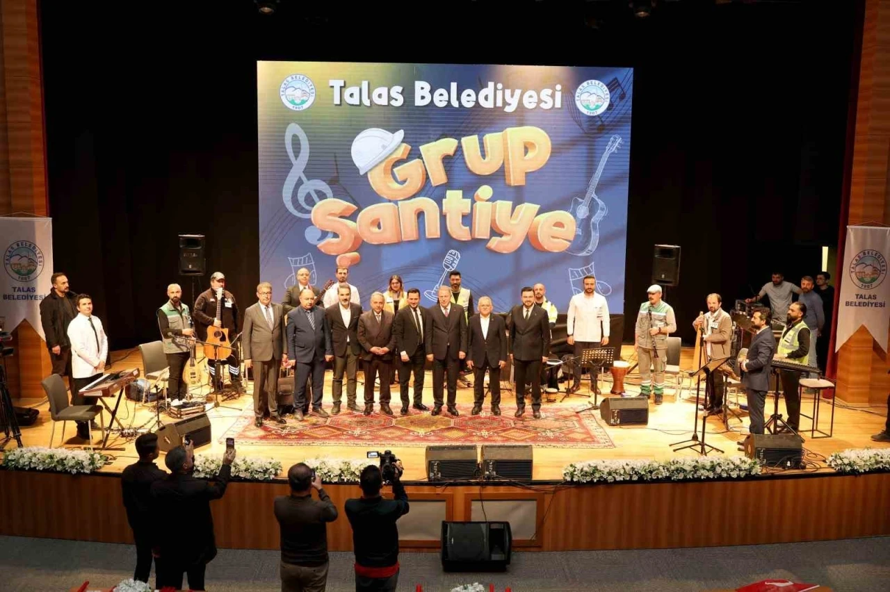 Talas’ın grup şantiye konserinin yankıları sürüyor
