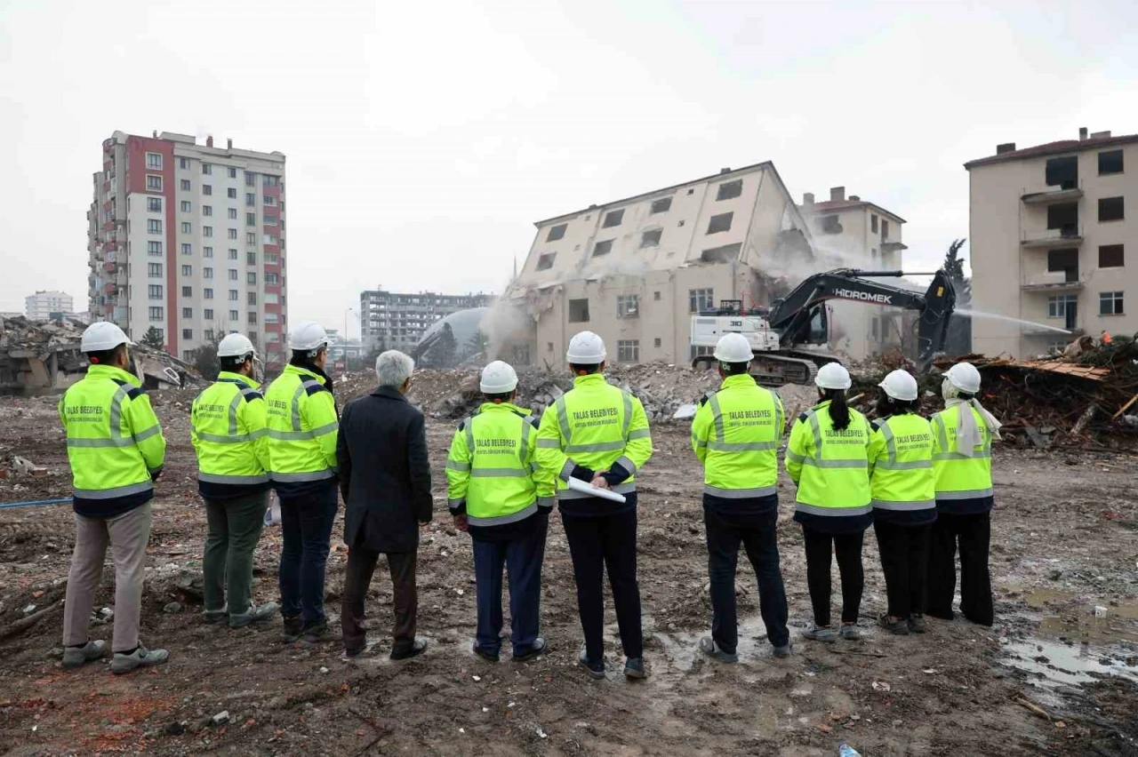 Talas’ta 27 bin metrekarelik alanda yeni kentsel dönüşüm daha