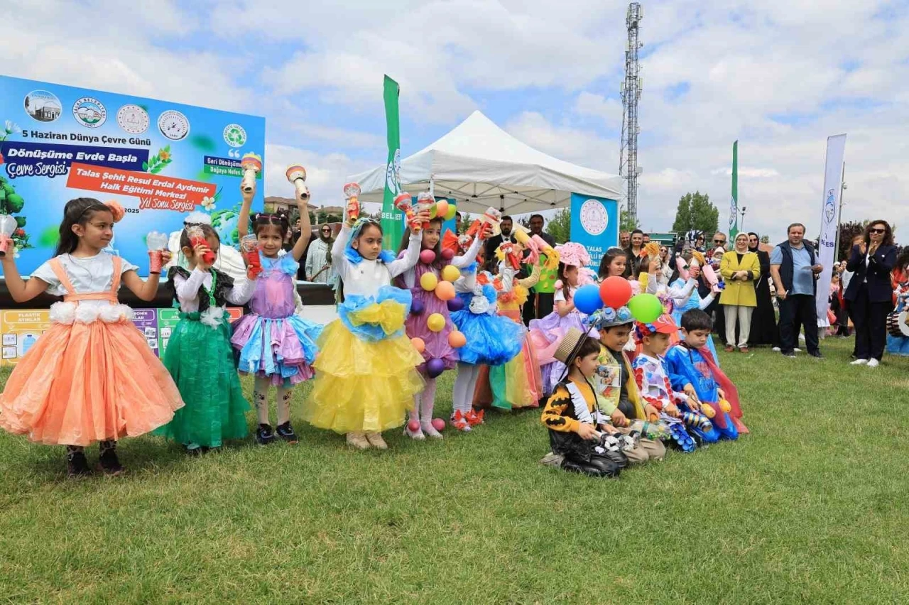 Talas’ta çevre bilinci sanatla buluşuyor