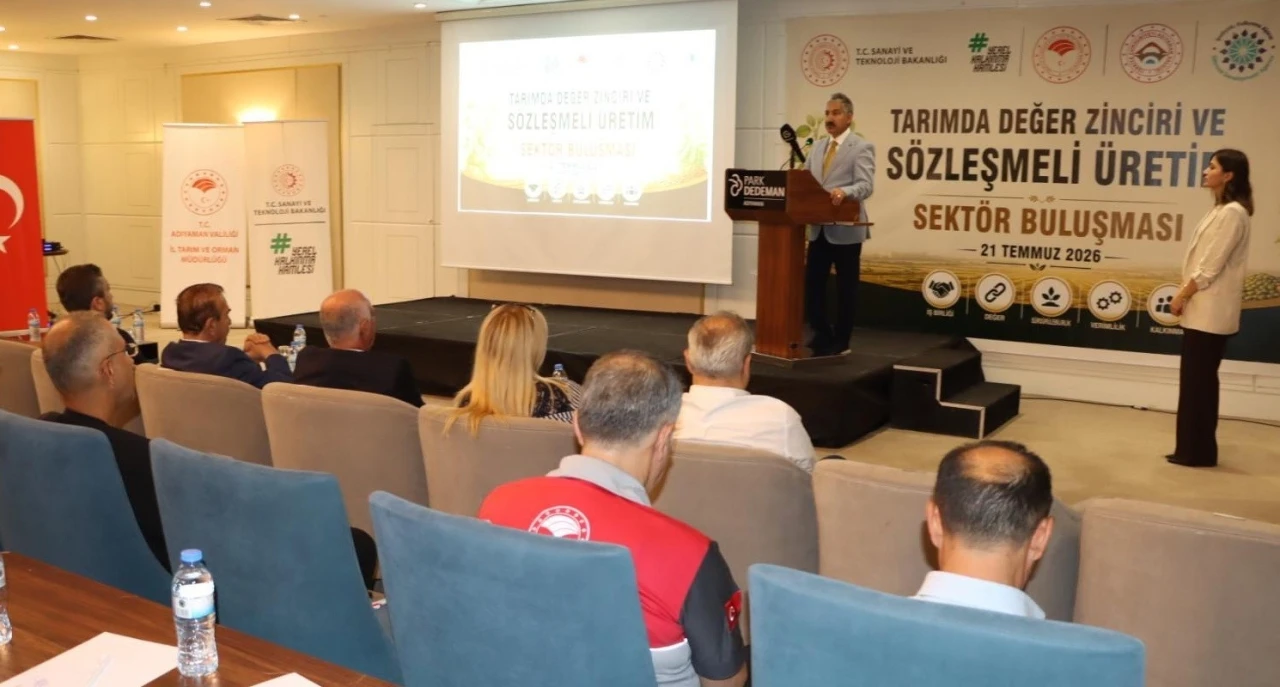Tarım sekt&ouml;r temsilcileri bir araya geldi
