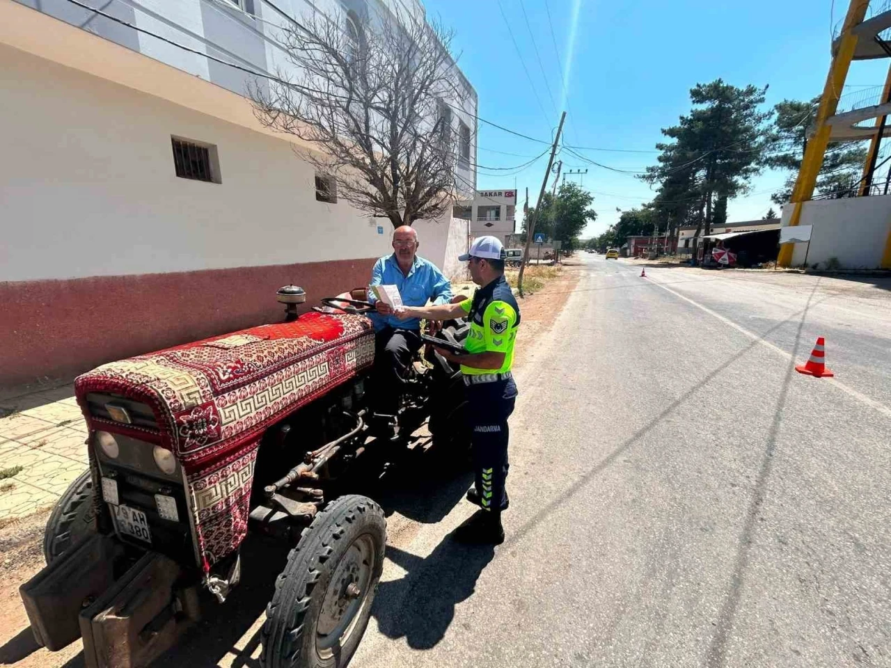 Tarım sezonunun başlamasıyla trakt&ouml;rler denetlendi
