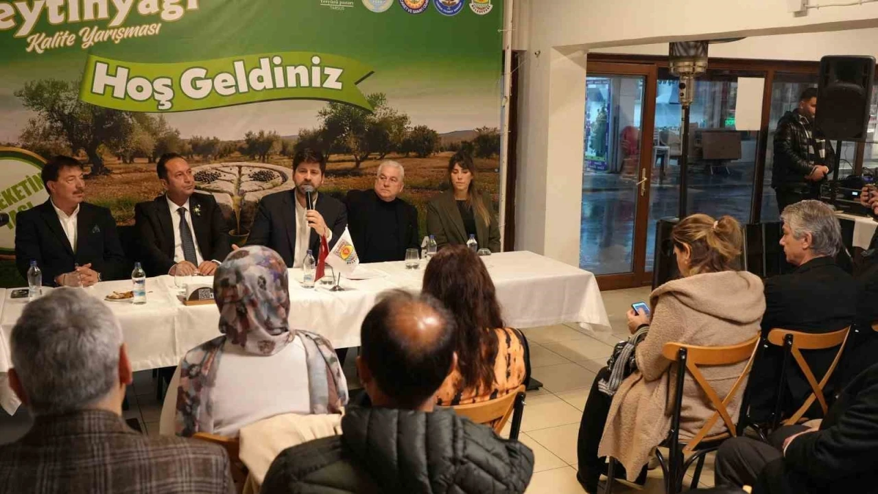 Tarsus zeytinyağı d&uuml;nya yolunda: Kalite yarışması tanıtıldı
