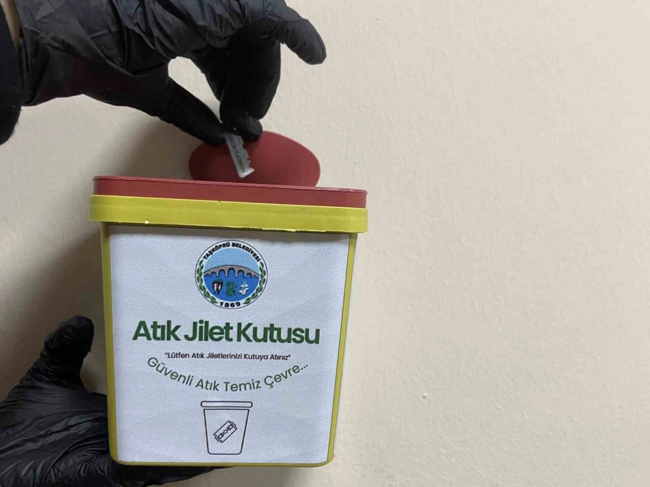 Taşköprü Belediyesi, atık jiletleri toplayacak
