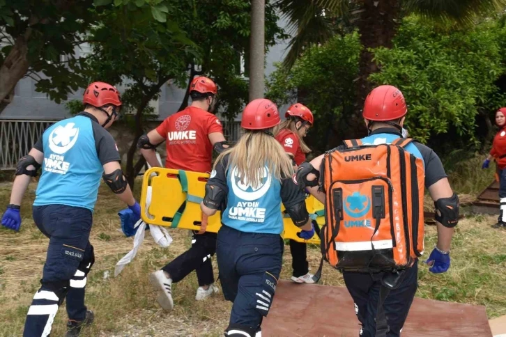 Tatbikat gerçeği aratmadı, UMKE afete hazır hale geldi
