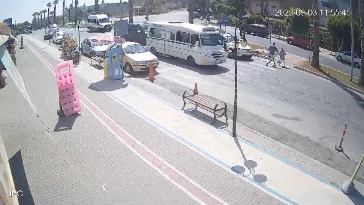 Tatilcilerin yaya geçidi çilesi
