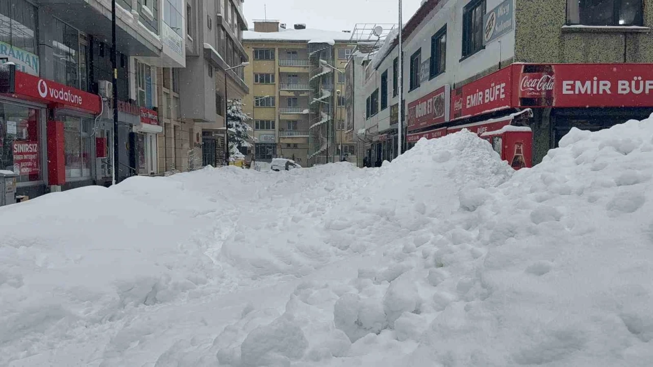 Tatvan&rsquo;da g&ouml;k g&uuml;r&uuml;lt&uuml;l&uuml; kar yağışı
