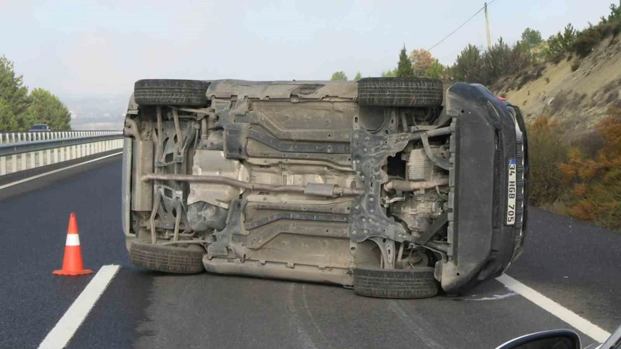 Tavşanlı’da trafik kazası: 1 yaralı