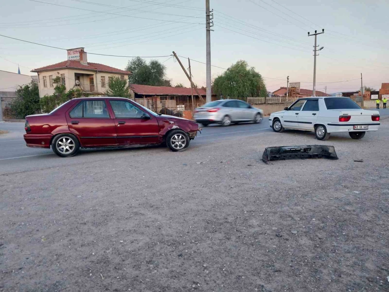 Tavşanlı’da trafik kazası: 1 yaralı
