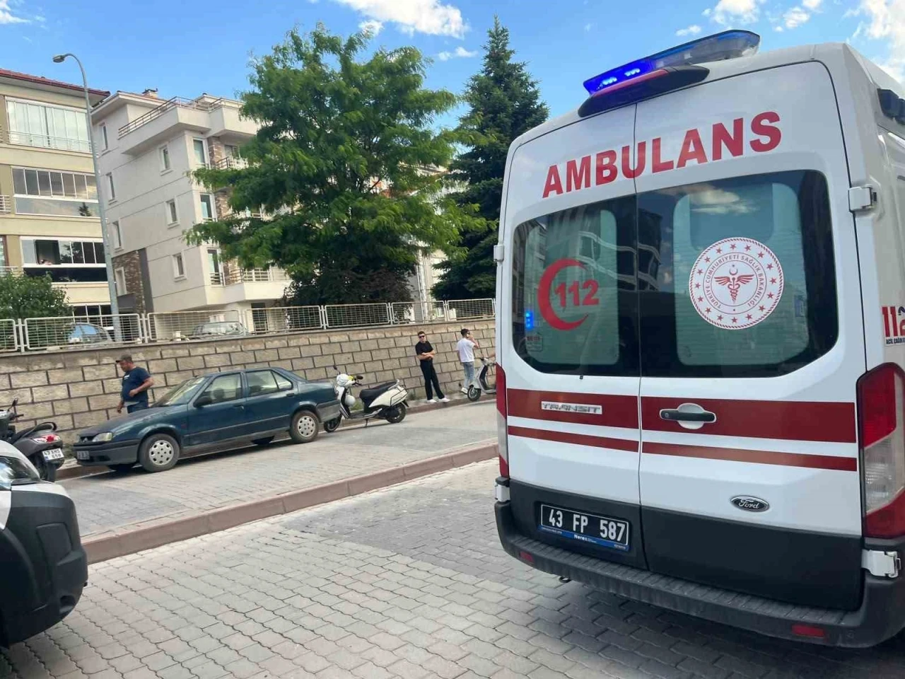 Tavşanlı&rsquo;da trafik kazası, 1 yaralı
