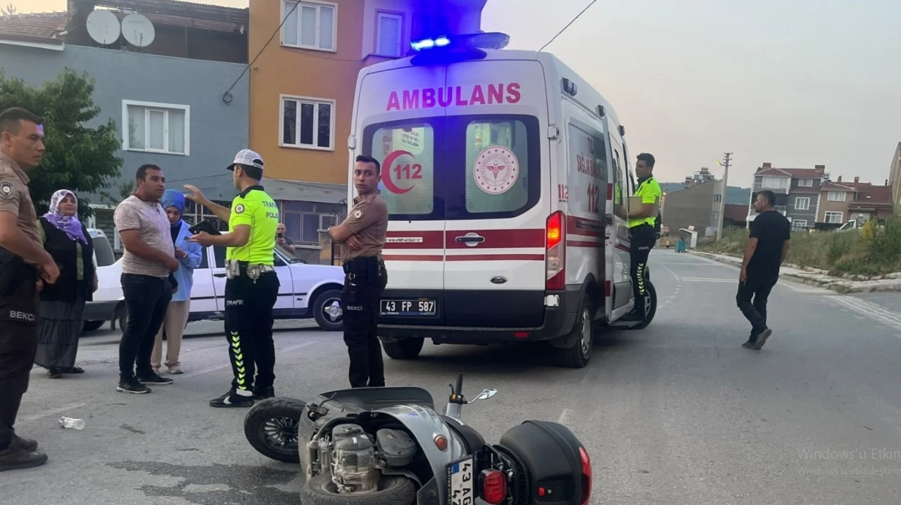 Tavşanlı’da trafik kazası: 1 yaralı
