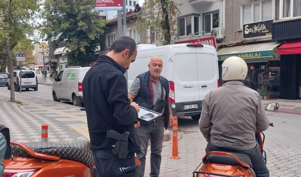 Tavşanlı’da trafik uygulaması gerçekleştirildi
