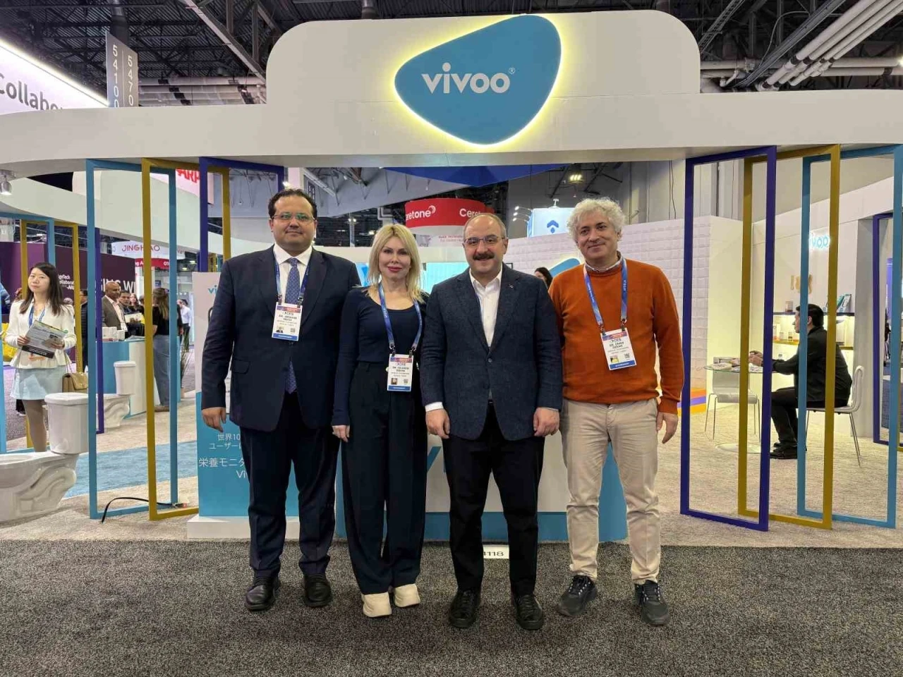 TBMM Sanayi Komisyonu Başkanı Varank, CES&rsquo;teki T&uuml;rk girişimcileri ziyaret etti
