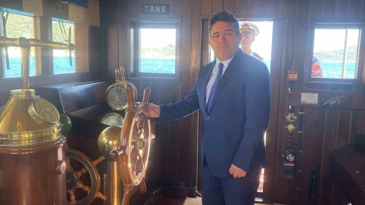 TCG Nusret Müze Gemisi Marmaris’te ziyarete açıldı