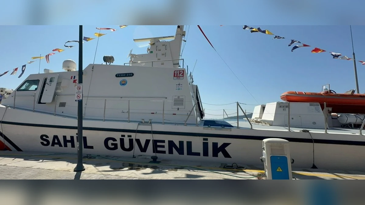 TCSG-310 Botu Marmaris’te ziyarete açıldı