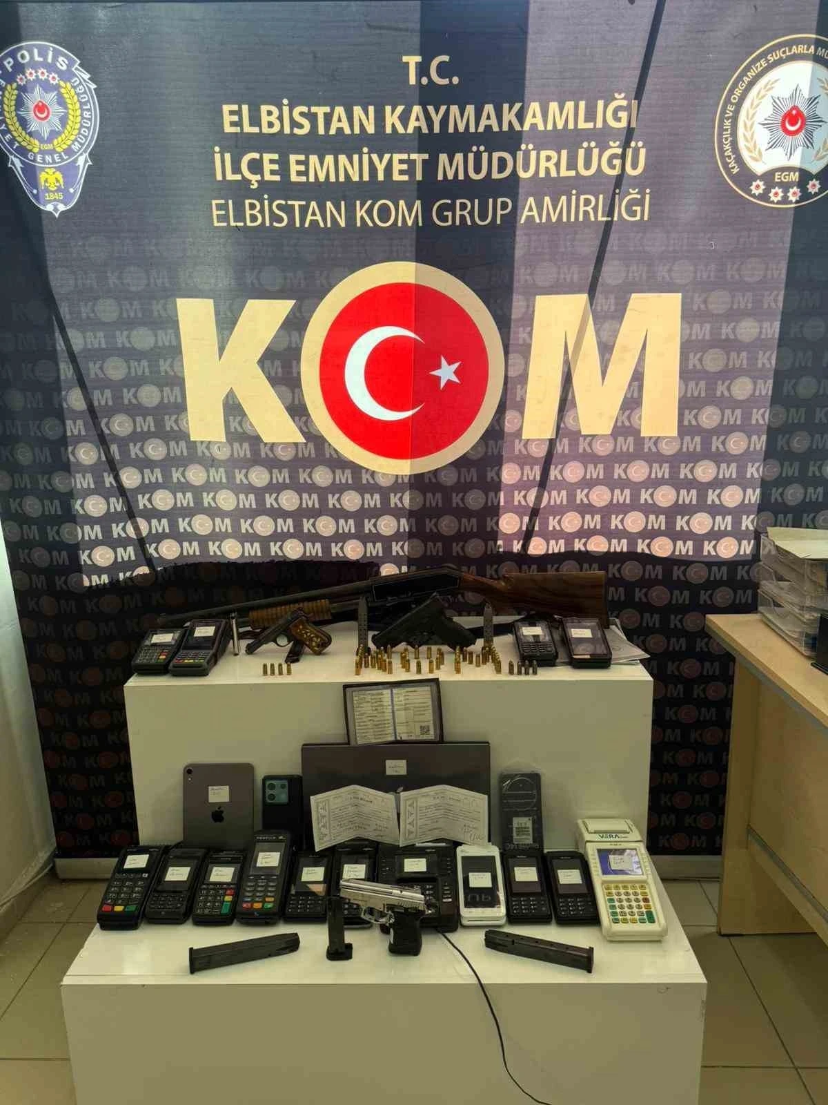 Tefecilik ve yağma operasyonunda 8 şüpheli yakalandı
