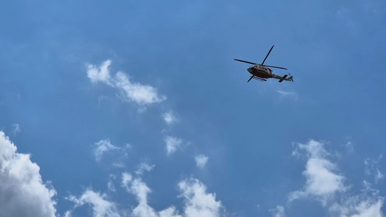 Tekirdağ’da denizde kaybolan çocuk için helikopter destekli arama çalışması
