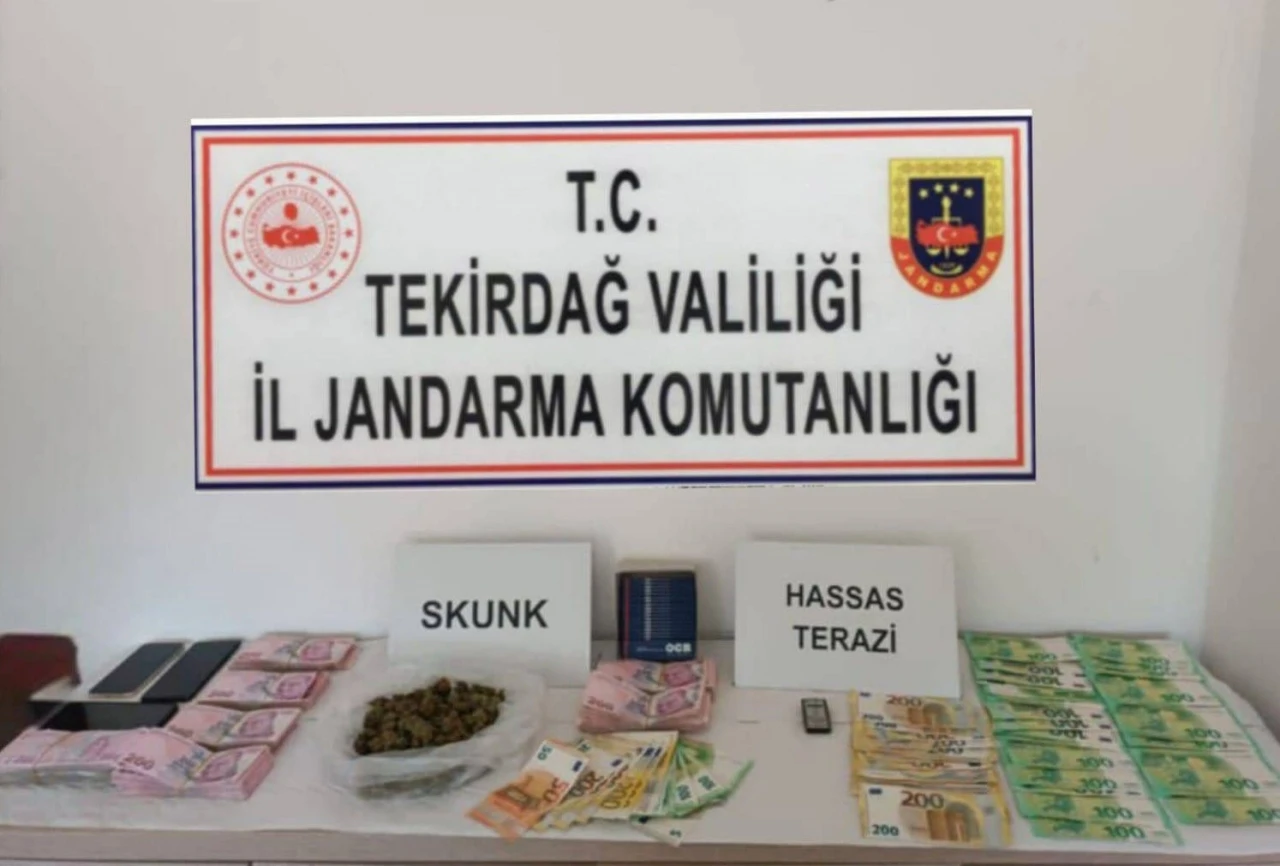 Tekirdağ’da jandarmadan uyuşturucuya darbe: 6 şüpheliye işlem
