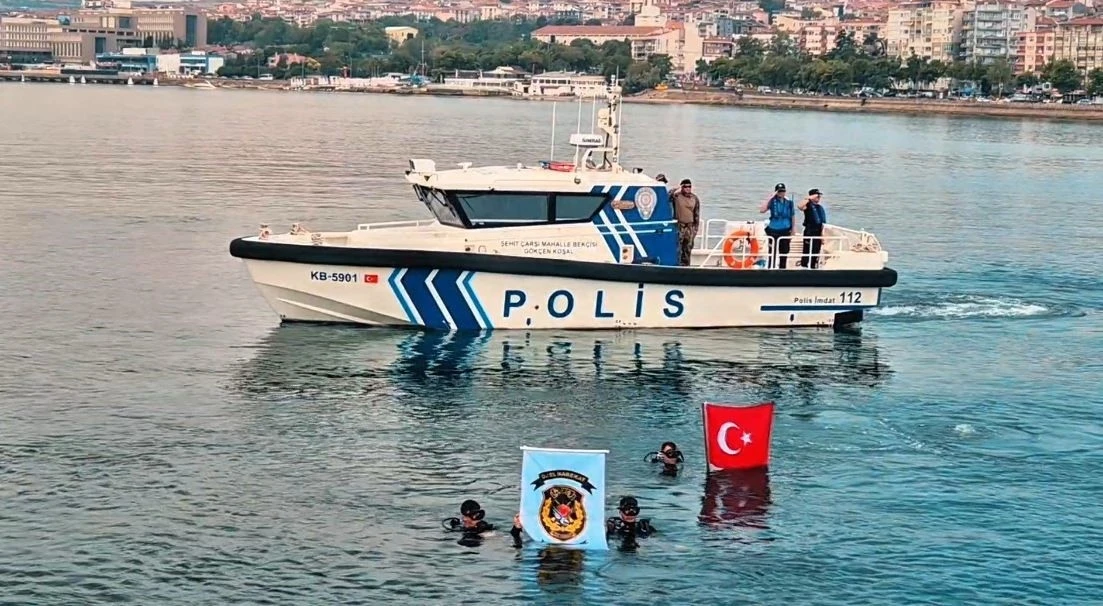 Tekirdağ’da Kabotaj Bayramı’na özel gemi ziyareti ve denizde görsel şölen
