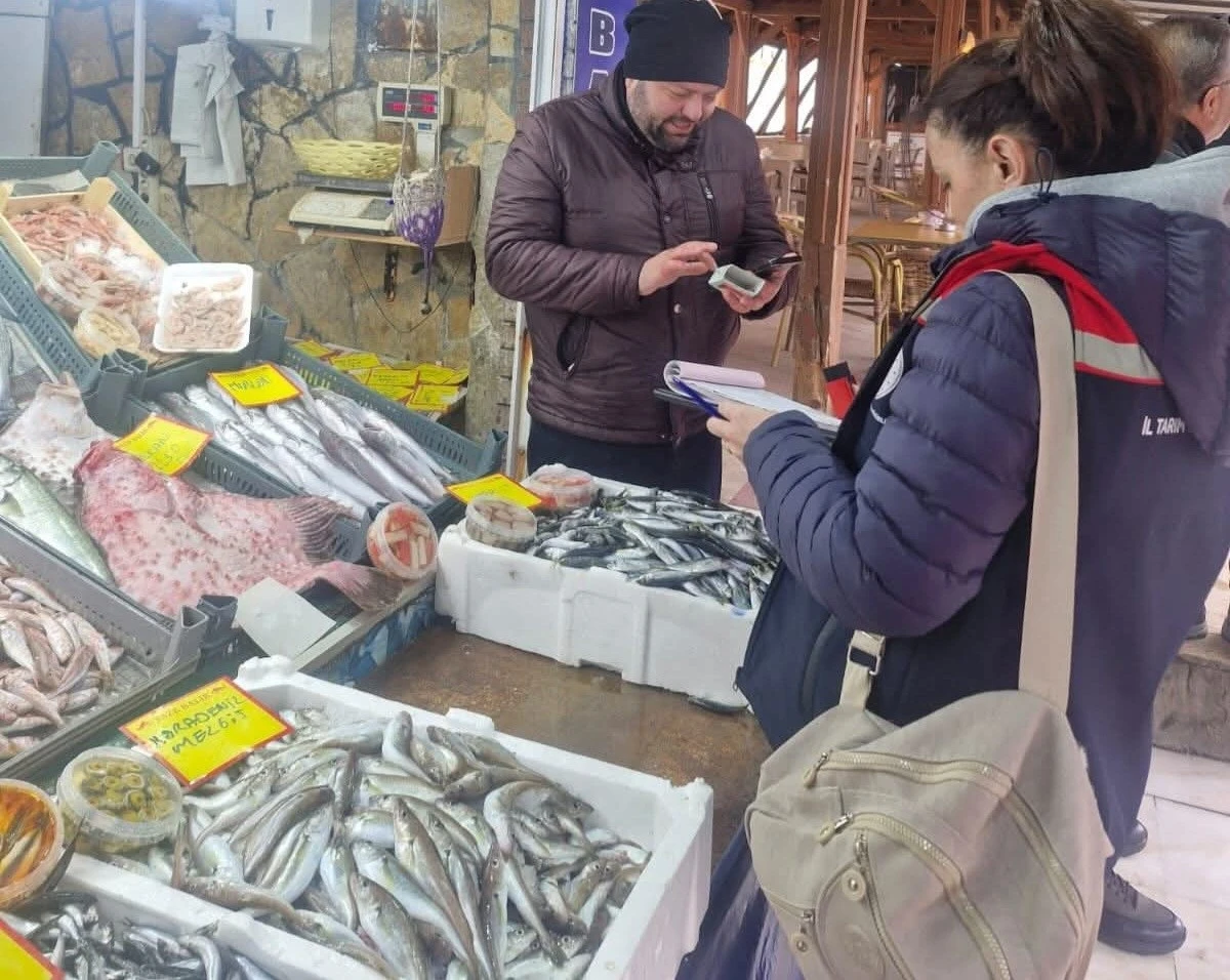 Tekirdağ&rsquo;da perakende balık satış yerlerine denetim
