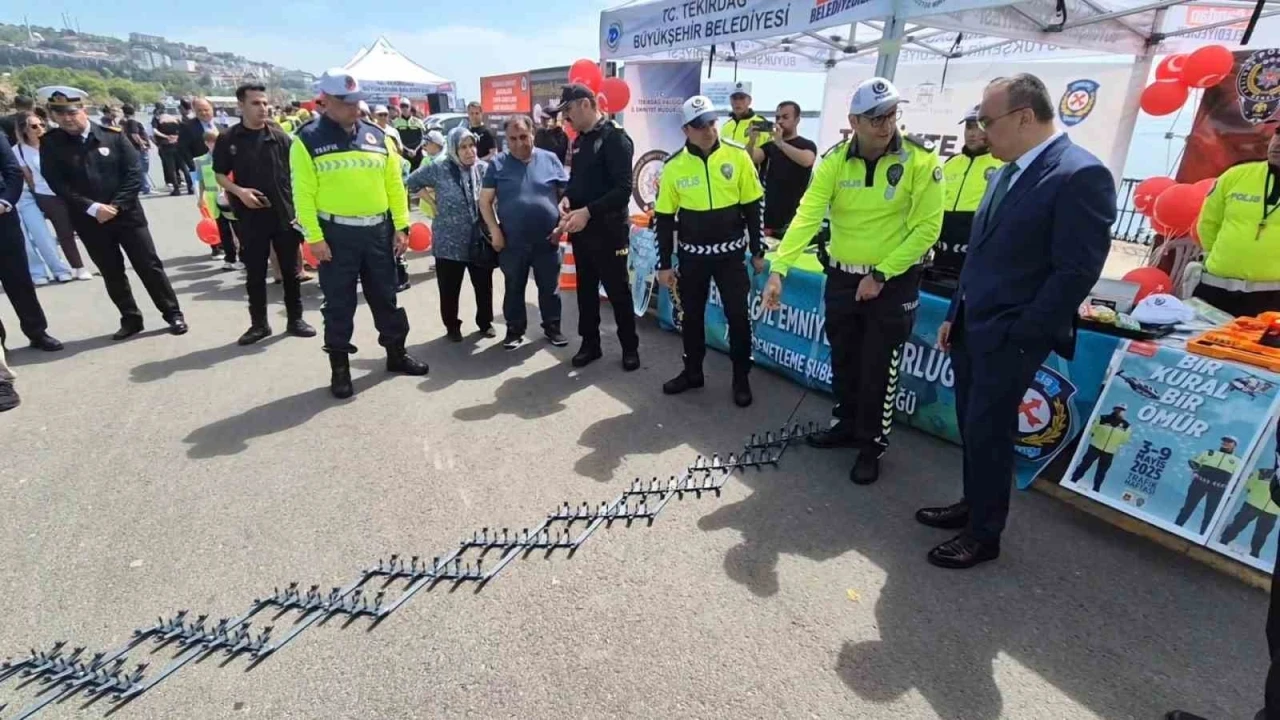 Tekirdağ’da Trafik Güvenliği Haftası etkinliği düzenlendi
