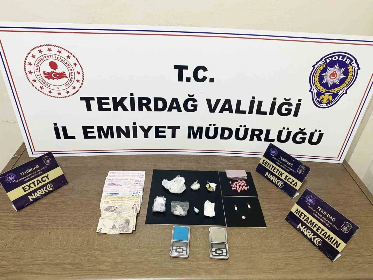 Tekirdağ&rsquo;da uyuşturucuya ge&ccedil;it yok: 157 ş&uuml;pheliye işlem, 16 tutuklama
