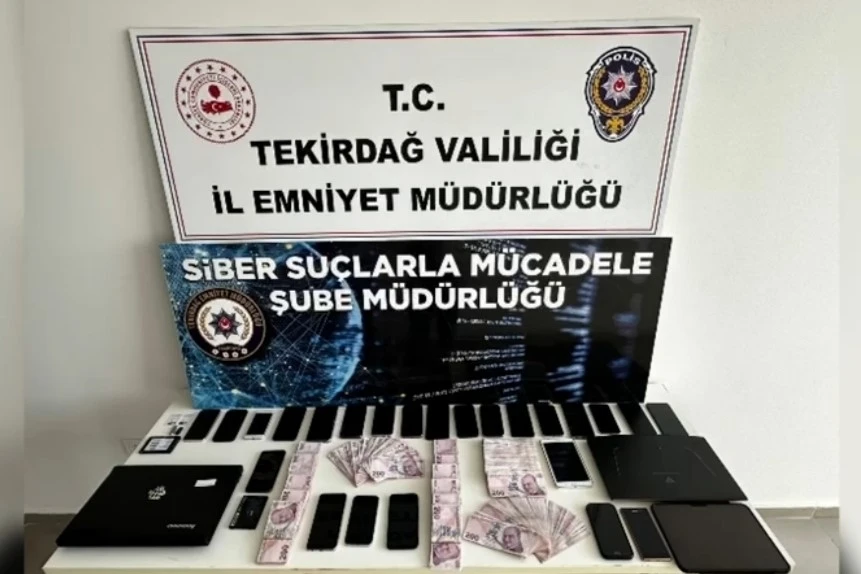Tekirdağ&rsquo;da yasa dışı bahis &ccedil;etesi &ccedil;&ouml;kertildi: 32 tutuklama
