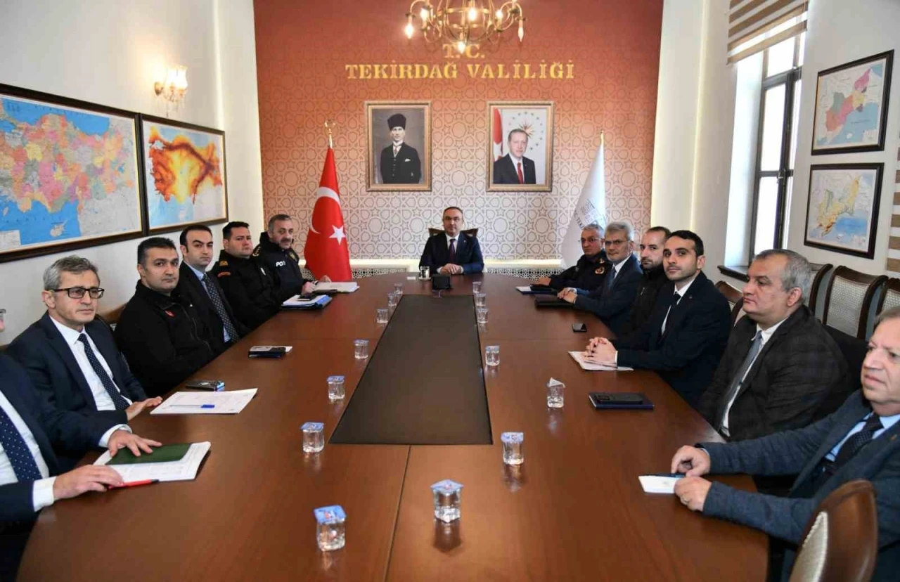 Tekirdağ&rsquo;da yılbaşı tedbirleri: 2 bin 816 personel g&ouml;rev başında olacak
