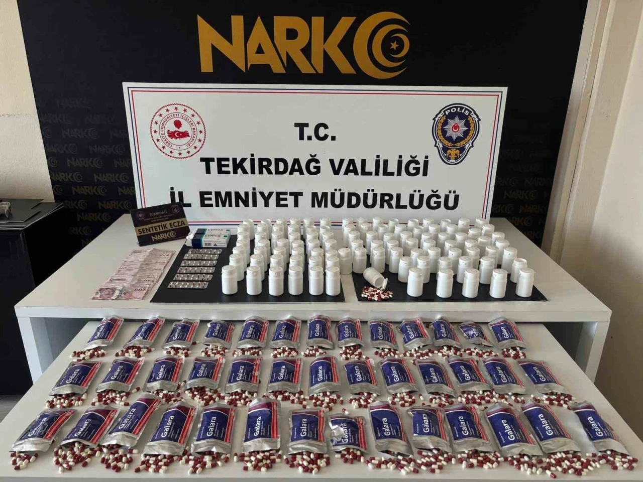 Tekirdağ&rsquo;da zehir tacirlerine operasyon: 3 tutuklama
