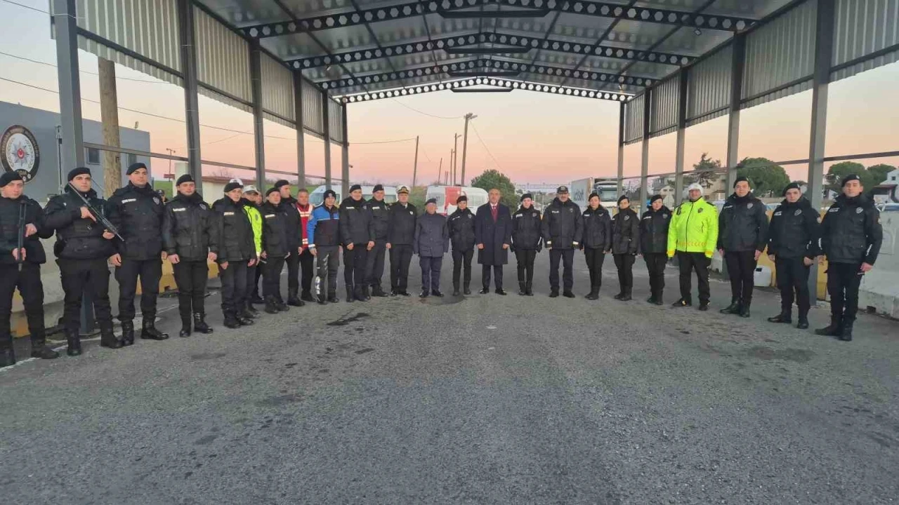 Tekirdağ Valisi&rsquo;nden yılbaşı denetimi
