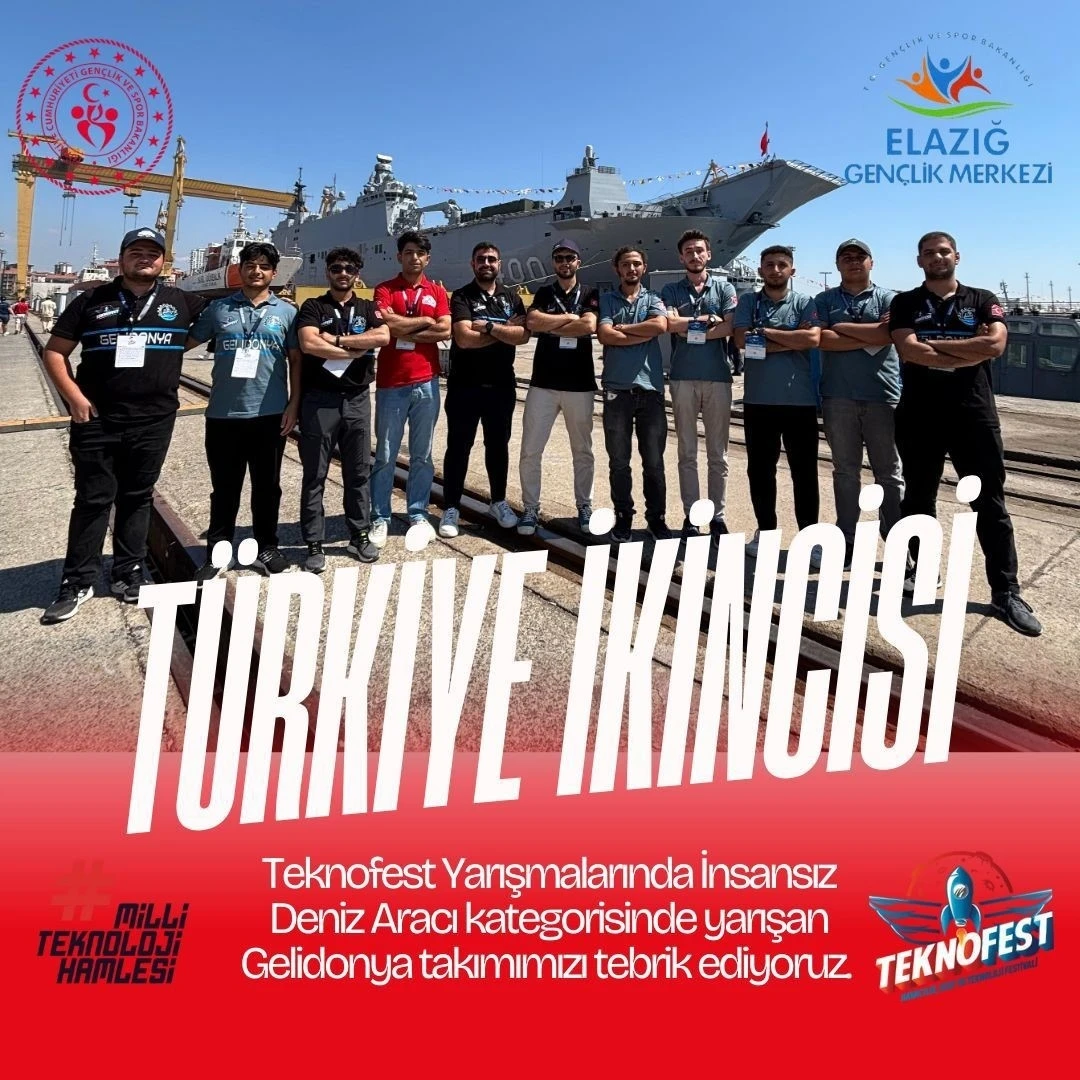 TEKNOFEST’te Elazığ’a 2’ncilik
