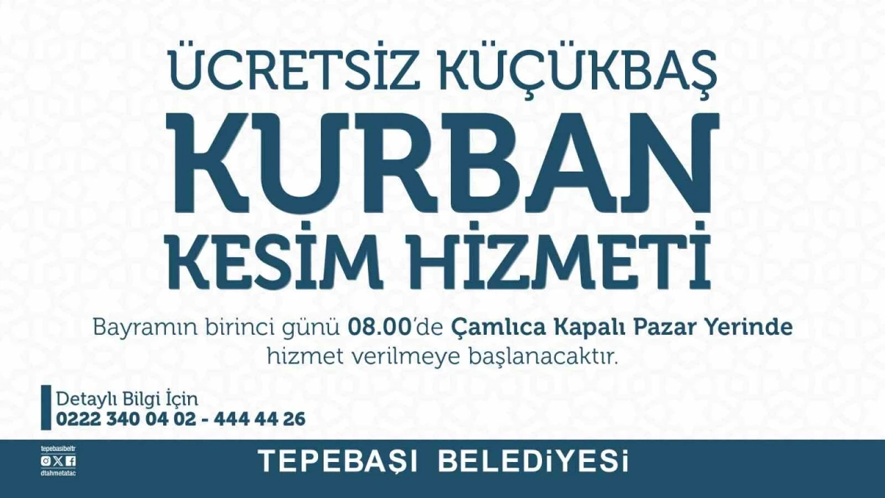 Tepebaşı’nda kesim alanı hazır
