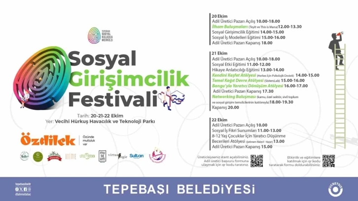 Tepebaşı&rsquo;ndan sosyal girişimcilik festivali
