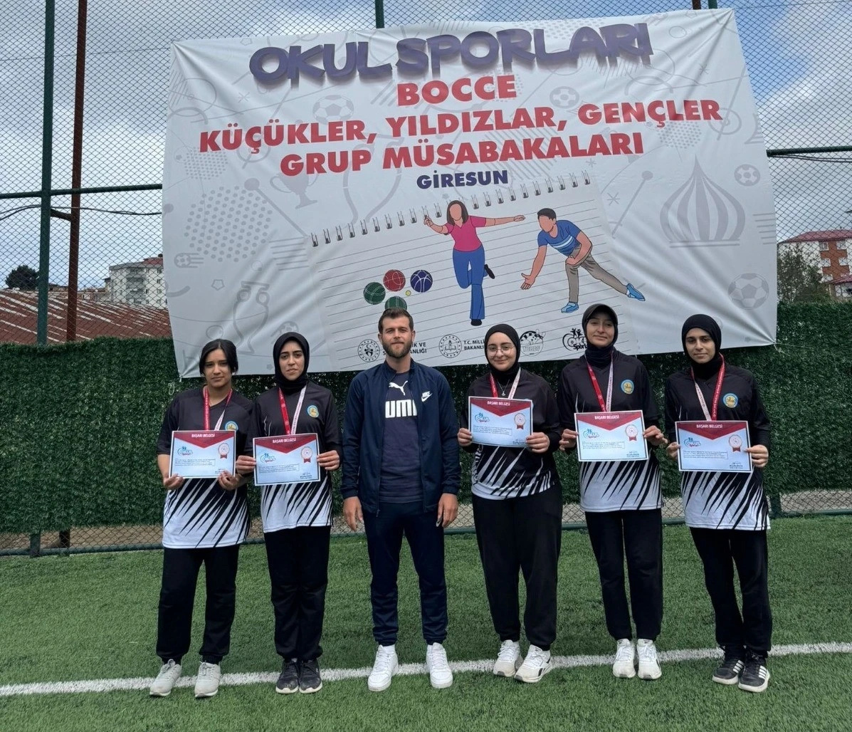Tercanlı Kız Bocce takımı Türkiye finallerinde
