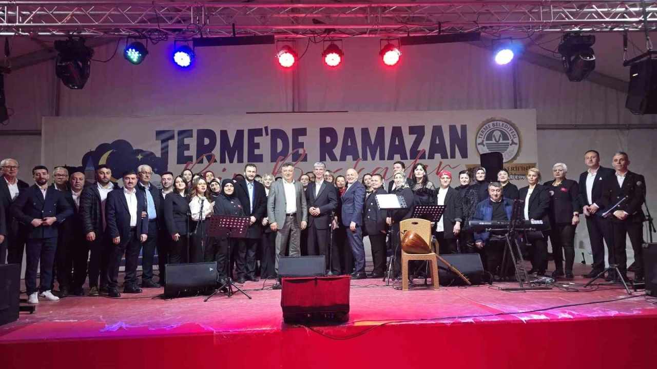 Terme’de "Kahramanlık Türküleri Konseri"