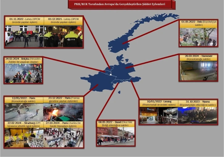 Ter&ouml;r &ouml;rg&uuml;t&uuml; PKK Avrupa&rsquo;nın başına bela oldu
