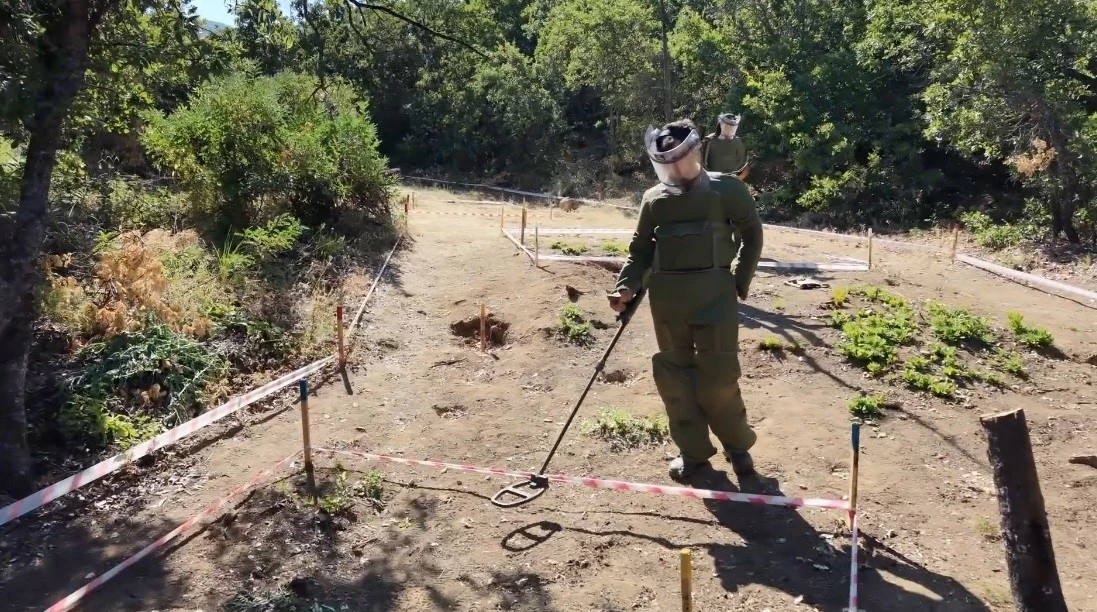 Ter&ouml;rs&uuml;z T&uuml;rkiye ile Tunceli&rsquo;de mayınlı araziler &uuml;retime kazandırılıyor
