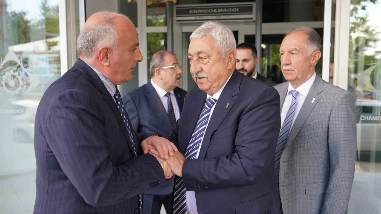 TESK Başkanı Palandöken’dan ETSO’ya ziyaret
