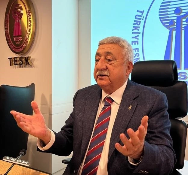 TESK Başkanı Paland&ouml;ken: "LGS g&uuml;n&uuml; g&uuml;r&uuml;lt&uuml; verici unsurların olmamasına &ouml;zen g&ouml;sterilmeli"
