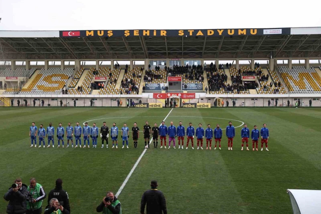 TFF 2. Lig: Muş Spor Kul&uuml;b&uuml;: 2 - Fethiyespor: 0
