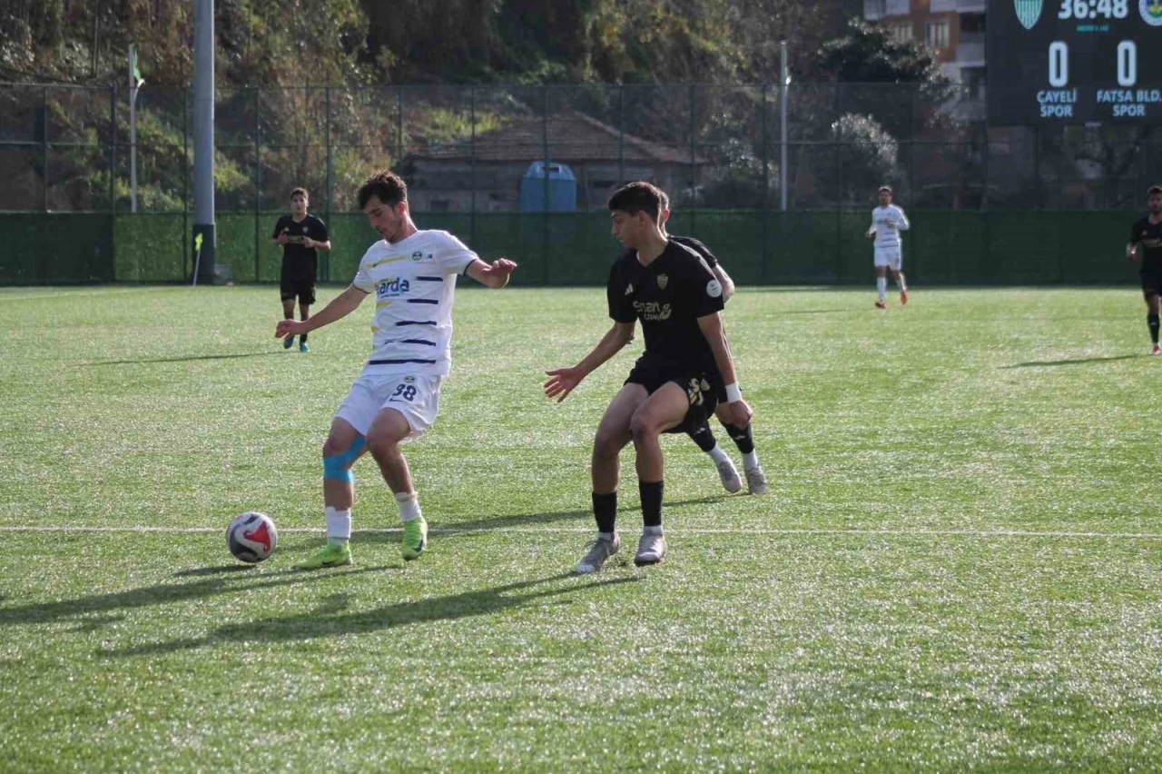 TFF 3. Lig: &Ccedil;ayelispor: 0 - Fatsa Belediyespor: 0
